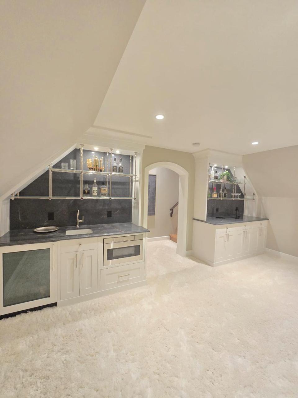 Spotless bar area