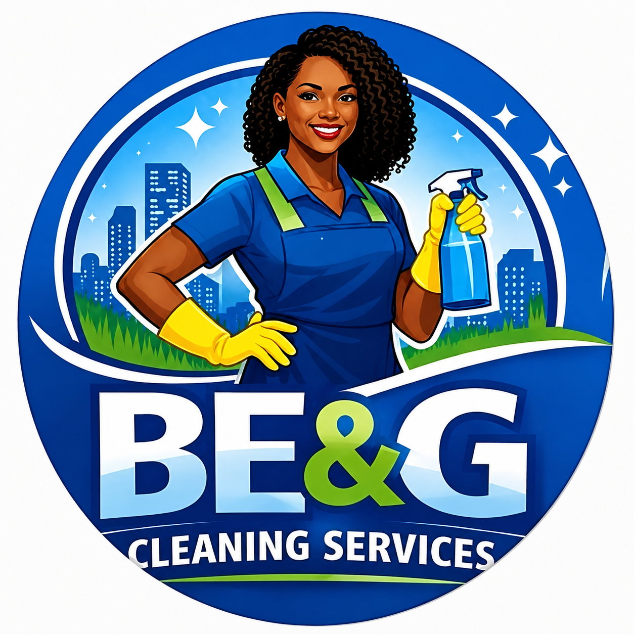 BE&G Cleaning Services Logo